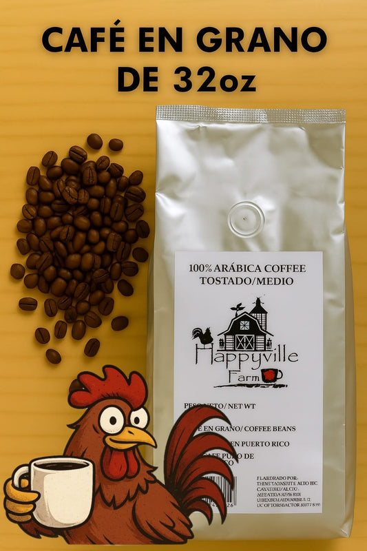 Café en Grano 2lb./ Coffee Beans 2 lb.
